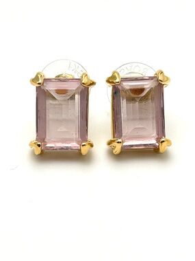 Swarovski Crystal Pink Blush Earrings